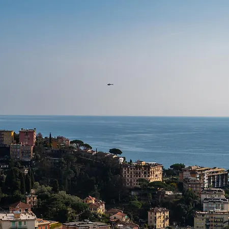Appartement - Bilocale Con Piscina E Vista Colline Rapallo